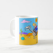 死んだ子馬の明白なマグの日 コーヒーマグカップ (正面左)