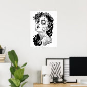 死んだ少女のポスター ポスター (ホームオフィス)