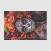 死んだ少女の日4デクページ紙 薄葉紙 (正面)