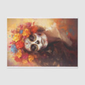 死んだ少女の日5デクページ紙 薄葉紙 (正面)