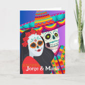 死んだ息子と娘 カード (正面)