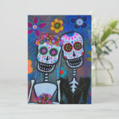 死んだ招待状の結婚式 招待状 (スタンド正面)