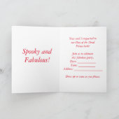 死んだ招待状 招待状 (内部)