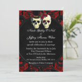 死んだ新郎新婦結婚式招待状 招待状 (スタンド正面)