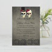 死んだ新郎新婦結婚式招待状 招待状 (スタンド正面)