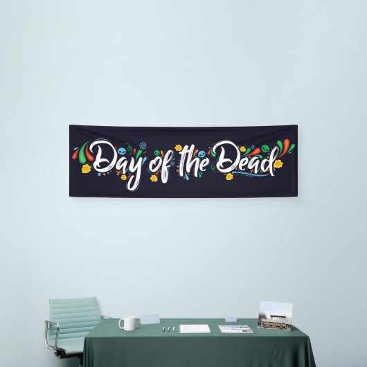 死んだ旗の日 横断幕 (トレードショー)