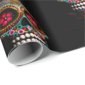 死んだ日マカベかわいらしルスカル ラッピングペーパー (ロールコーナー)