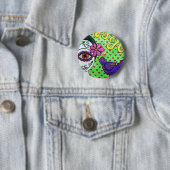 死んだ日"カタリーナ"ボタン 缶バッジ (インサイチュ)