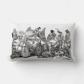 死んだ日 – カラベラスビチレタス枕 ランバークッション (正面)