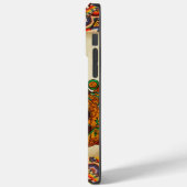 死んだ日/スケルトン日/カボチャ日/ハロウィーン Case-Mate iPhoneケース (裏面 / 左)