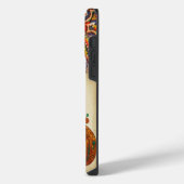 死んだ日/スケルトン日/カボチャ日/ハロウィーン iPhoneケース (左側面)