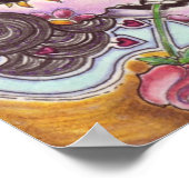 死んだ日"バラの女性" ポスター (角)