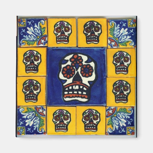 死んだ日 マグネット (正面)