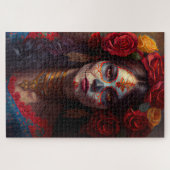 死んだ日 – 女性油パズル ジグソーパズル (横)