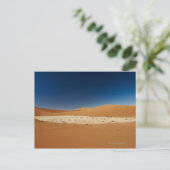 死んだ木との有名なDeadvlei、砂漠 ポストカード (スタンド正面)