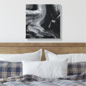 死んだ木の幹 キャンバスプリント (インサイチュ (寝室))