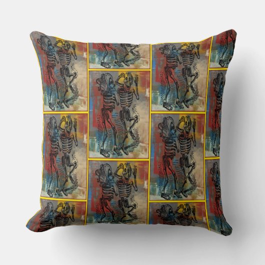 死んだ枕の日 – ホセ・ポサダ クッション (正面)