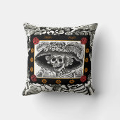 死んだ枕の日 – La Catrina クッション (裏面)