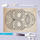 死んだ汚いスカルの日 薄葉紙 (クラフト)