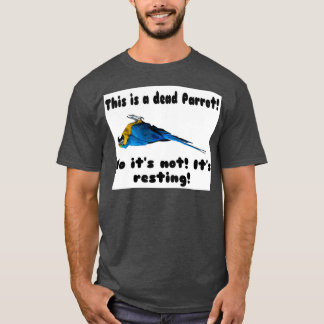 死んだ沼地の眠っているオウム Tシャツ