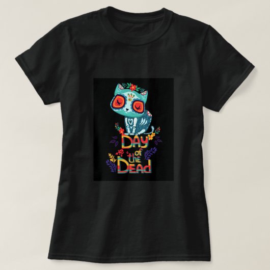 死んだ漫画のベクトルの日 Tシャツ (デザイン正面)