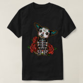 死んだ犬sのチワホアディア・デ・ロス・ムエルトスの日 tシャツ (デザイン正面)
