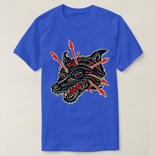 死んだ狼 Tシャツ (デザイン正面)