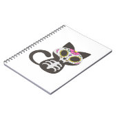 死んだ猫の日 – 背景色を選択 ノートブック (左側)