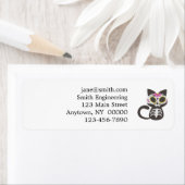 死んだ猫の日 – 背景色を選択 ラベル (インサイチュ)