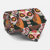 死んだ猫の砂糖のスカルの日 ネクタイ (ロール)