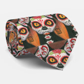 死んだ猫の砂糖のスカルの日 ネクタイ (ロール)