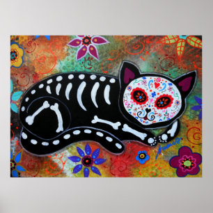 死んだ猫エルガト絵画の日 ポスター
