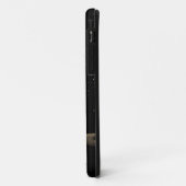 死んだ砂糖のスカルのフクロウの星のかわいいティール（緑がかった色）日 Case-Mate iPhoneケース (裏面/左)