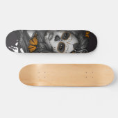 死んだ砂糖のスカルの女の子の日 スケートボード (横)