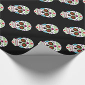 死んだ砂糖のスカルの日 ラッピングペーパー (角)