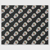 死んだ砂糖のスカルの日 ラッピングペーパー (フラット)