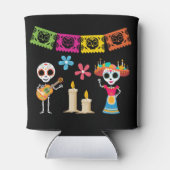 死んだ砂糖のスカル骨格の日 缶クーラー (裏面)