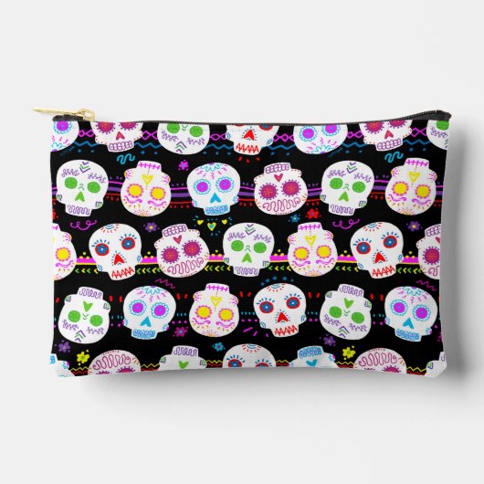 死んだ砂糖のスカル アクセサリーポーチ (正面)