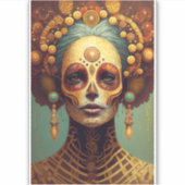 死んだ砂糖のスカル シール (正面)