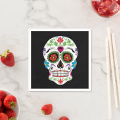 死んだ砂糖のスカル スタンダードカクテルナプキン (インサイチュ)