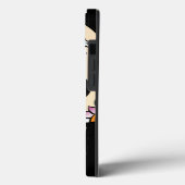 死んだ砂糖の日スカルとバラ Case-Mate iPhoneケース (裏面 / 左)