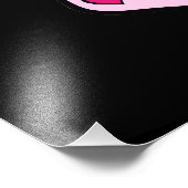 死んだ砂糖の日スカルピンク フォトプリント (角)