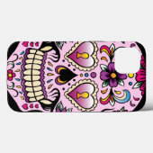 死んだ砂糖の日スカルピンク Case-Mate iPhoneケース (裏面 (横))
