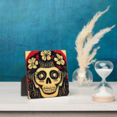 死んだ砂糖の日スカル1 フォトプラーク (インサイチュ)