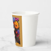 死んだ砂糖の日スカル1 紙コップ (左)