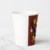 死んだ砂糖の日スカル3 紙コップ (右)