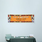 死んだ砂糖の日メキシコスカルハロウィーン 横断幕 (トレードショー)