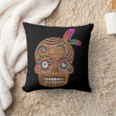 死んだ砂糖スカルの日 クッション (ブランケット)