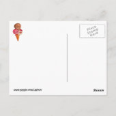 死んだ砂糖スカルアイスクリームの日 ポストカード (裏面)