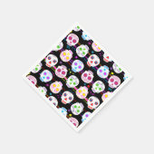 死んだ砂糖スカル スタンダードカクテルナプキン (角)